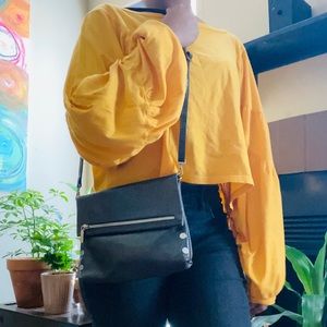 Hammitt Los Angelos M Patent distressed Crossbody